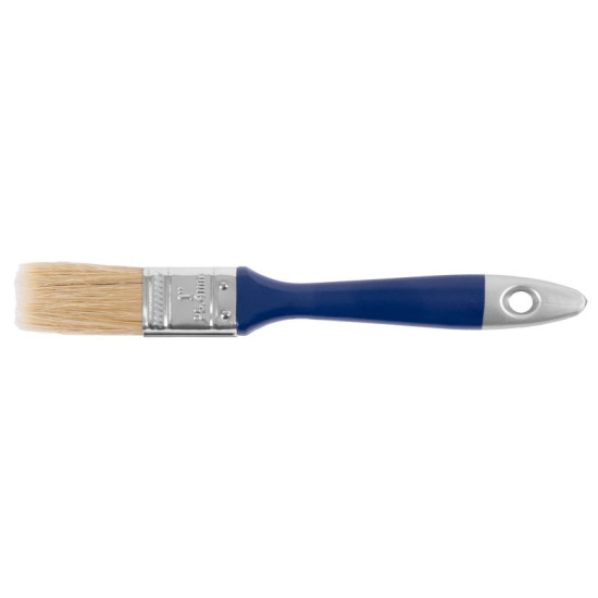 Paint brush 25mm / 1,0" (PVC handle) / natural