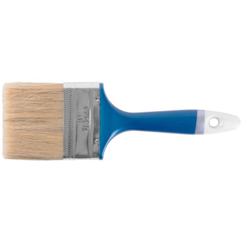 Paint brush 80mm / 3,0"  (wooden handle) / natural DELUXE