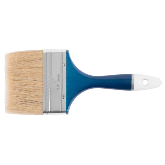 Paint brush 100mm / 4,0" (wooden handle) / natural DELUXE Paint brush 100mm / 4,0" (wooden handle) / natural DELUXE