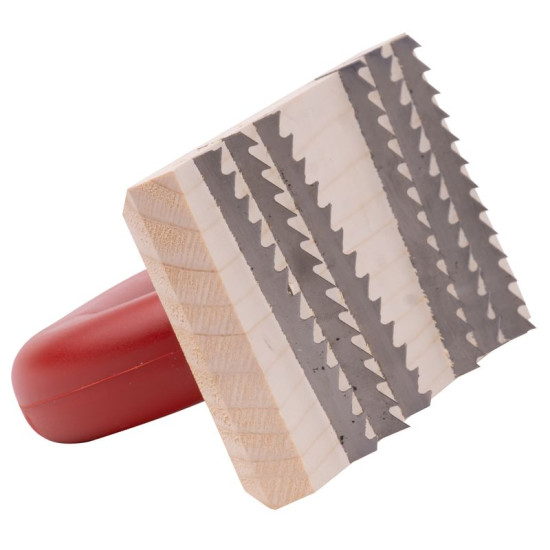 Scraper 260x85mm Reflex, bar trowel on Ytong