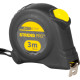 Measuring tape Work Tiger 3,0m, 16mm, PVC, roll-up Measuring tape Work Tiger 3,0m, 16mm, PVC, roll-up