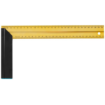 Try square 300mm Strend Pro, Alu, black handle