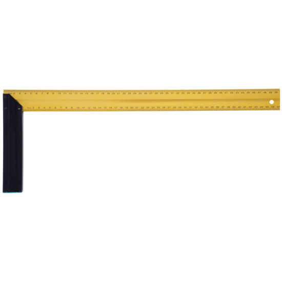 Try square 500mm Strend Pro, Alu, black handle Try square 500mm Strend Pro, Alu, black handle