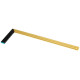 Try square 250mm Strend Pro, Alu, black handle