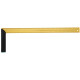 Try square 250mm Strend Pro, Alu, black handle