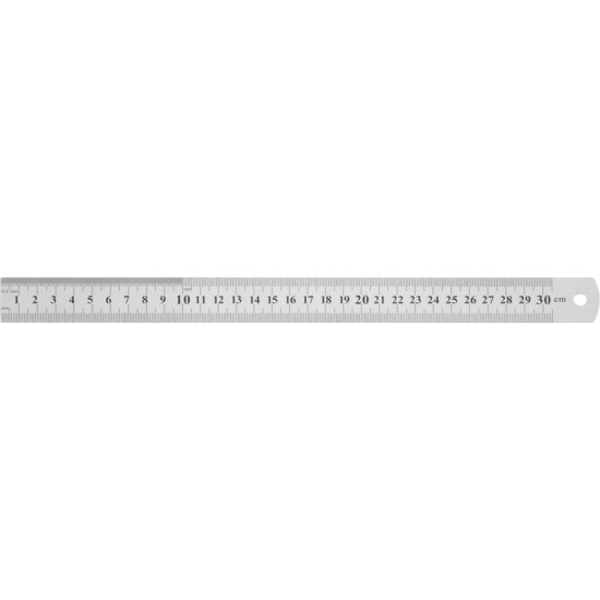Линейка Strend Pro SSR0030, 0300x260x07 мм, нержавеющая сталь Линейка Strend Pro SSR0030, 0300x260x07 мм, нержавеющая сталь