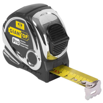 Mõõdulint GIANT сR-G44, 3 m, 16 mm, kroom/nailon, klass II