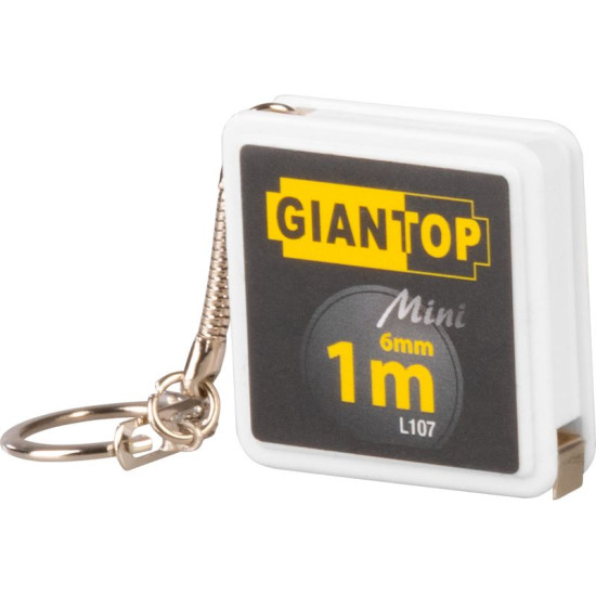 Steel measuring tape GIANT L107, Mini, roll-up Steel measuring tape GIANT L107, Mini, roll-up