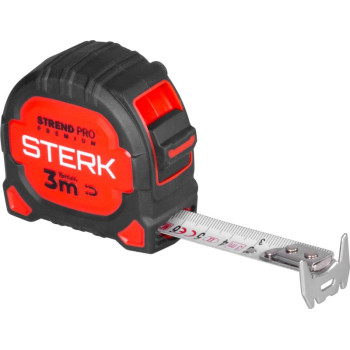 Measuring tape Strend Pro Premium RZ3019, 3 m, 19 mm, roll-up
