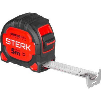 Measuring tape Strend Pro Premium RZ5027, 5 m, 27 mm, roll-up
