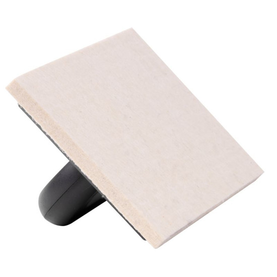 Trowel Strend Pro, 250x130x08 mm, ABS, felt white Trowel Strend Pro, 250x130x08 mm, ABS, felt white