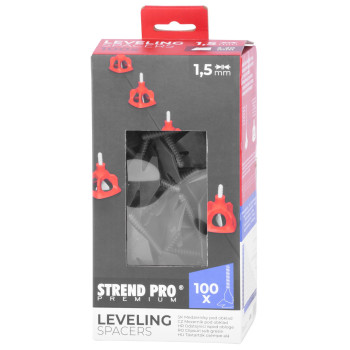 Tile spacer Strend Pro Premium LS122, 1.5 mm, pack. 100 pcs, gray Tile spacer Strend Pro Premium LS122, 1.5 mm, pack. 100 pcs, gray