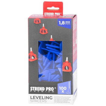Tile spacer Strend Pro Premium LS122, 1.8 mm, pack. 100 pcs, orange Tile spacer Strend Pro Premium LS122, 1.8 mm, pack. 100 pcs, orange