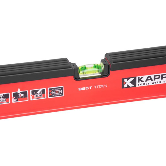 Vesiloodi KAPRO® 985T, 600 mm, TITAN™, löögipinnaga Vesiloodi KAPRO® 985T, 600 mm, TITAN™, löögipinnaga