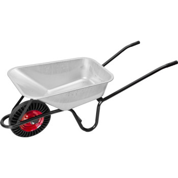 Wheelbarrow Strend Pro Premium Fortis BLACK, Zn, wheel SR bantam, 85 lit., max. 160 kg, (dismantled) Wheelbarrow Strend Pro Premium Fortis BLACK, Zn, wheel SR bantam, 85 lit., max. 160 kg, (dismantled)