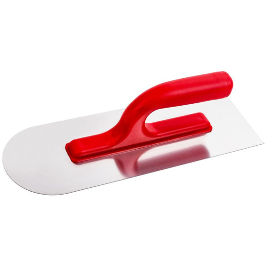 Trowel Strend Pro Premium, REDhand, U-TYPE, plastik. käepide, ümar, 320x110 mm, 0,7 mm, roostevaba teras Trowel Strend Pro Premium, REDhand, U-TYPE, plastik. käepide, ümar, 320x110 mm, 0,7 mm, roostevaba teras