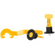 Strend Pro leveling set, 1x key, 50x T-spacer, 50x cap Strend Pro leveling set, 1x key, 50x T-spacer, 50x cap