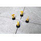 Strend Pro leveling set, 1x key, 50x T-spacer, 50x cap Strend Pro leveling set, 1x key, 50x T-spacer, 50x cap
