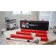 Sada hladítok Strend Pro Premium Ergonomic, na stierky a sadrové omietky, 250-1000 mm, 0,8-1,4 m teleskopická tyč, držiak, v kufri Sada hladítok Strend Pro Premium Ergonomic, na stierky a sadrové omietky, 250-1000 mm, 0,8-1,4 m teleskopická tyč, držiak, v kufri
