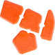 Set of Strend Pro squeegees, for silicone and putty, 4 pcs Set of Strend Pro squeegees, for silicone and putty, 4 pcs