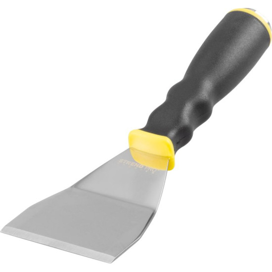 Strend Pro Premium 9702A squeegee, bent, stainless steel, TPR handle, 76 mm Strend Pro Premium 9702A squeegee, bent, stainless steel, TPR handle, 76 mm