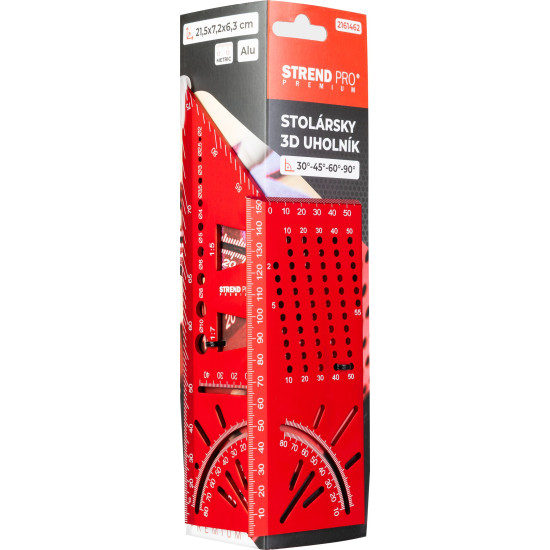 Angle Strend Pro Premium, carpentry, ALU miter, 150 mm, 30°-45°-60°-90° Angle Strend Pro Premium, carpentry, ALU miter, 150 mm, 30°-45°-60°-90°