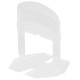 Tile spacer Strend Pro LS230T, under tile, 1 mm, pack. 300 pcs, transparent plastic