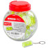 Spirit level Strend Pro, MINI, level, pendant, key ring, in a box, 40x15x15 mm, Sellbox 60 pcs.