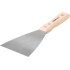 Putty knives Strend Pro Premium S295, 100x1,2 mm, INOX, beech handle