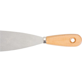 Putty knives 050mm Strend Pro, steel, wooden handle Putty knives 050mm Strend Pro, steel, wooden handle