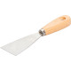 Putty knives 050mm Strend Pro, steel, wooden handle Putty knives 050mm Strend Pro, steel, wooden handle