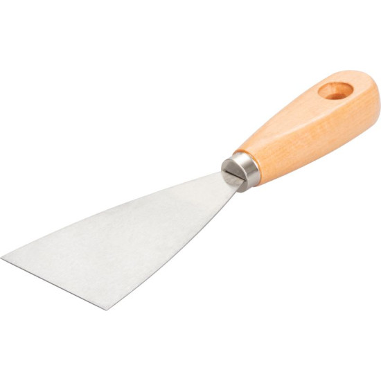 Putty knives 060mm Strend Pro, steel, wooden handle Putty knives 060mm Strend Pro, steel, wooden handle