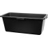 Recycled PVC rectangular tub 80 lit, PE/PP