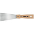 Putty knives Strend Pro Premium S295, 030x1,2 mm, INOX, beech handle