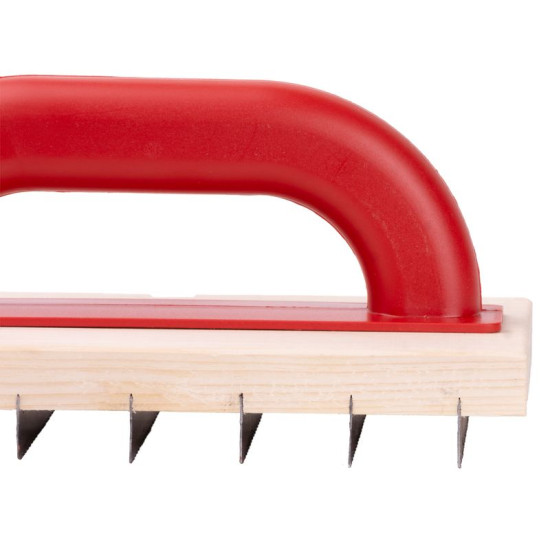 Scraper 220x140mm Reflex, bar trowel on Ytong