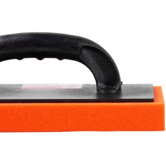 Trowel Stred Pro Premium BRAVO must, 270x130 mm, 30 mm pehme hüdrokäsn Trowel Stred Pro Premium BRAVO must, 270x130 mm, 30 mm pehme hüdrokäsn
