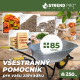 Wheelbarrow SF 95SB, solid wheel, 60 lit.