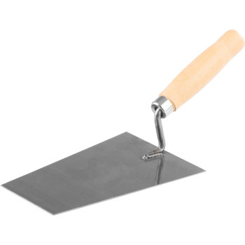Plasterers trowel 160x130 mm Strend Pro, wooden handle