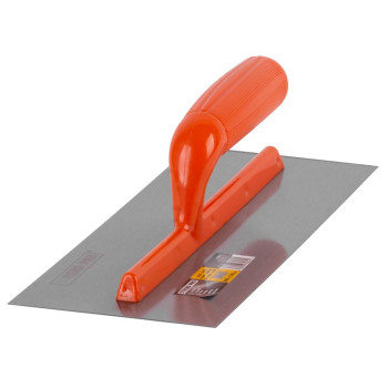 Steel trowel  280x130 mm Strend Pro, polished, PVC handle