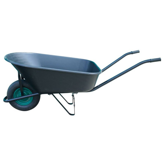 Wheelbarrow Greenlawn Negro 140 lit, plastic, garden, black