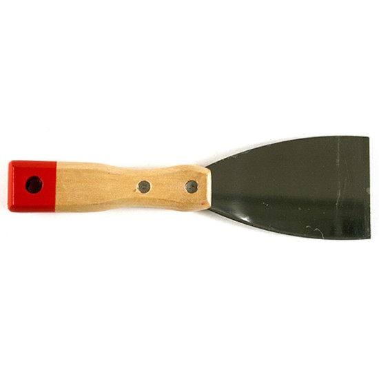 Putty knives 040mm Strend Pro, steel, wooden handle Putty knives 040mm Strend Pro, steel, wooden handle