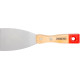 Putty knives  060mm Strend Pro, steel, wooden handle