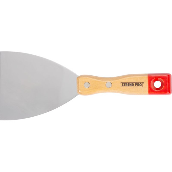 Putty knives 080mm Strend Pro, steel, wooden handle Putty knives 080mm Strend Pro, steel, wooden handle