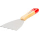 Putty knives  090mm Strend Pro, steel, wooden handle