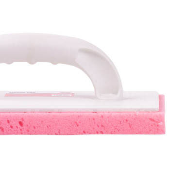 Trowel with sponge 260x120x22mm Strend Pro Premium, PVC handle pink spongie Trowel with sponge 260x120x22mm Strend Pro Premium, PVC handle pink spongie