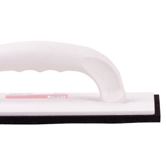Trowel Strend Pro Premium CO11 WhiteHand, plastik. käepide, 270x130 mm, 8 mm, pehme kumm Trowel Strend Pro Premium CO11 WhiteHand, plastik. käepide, 270x130 mm, 8 mm, pehme kumm