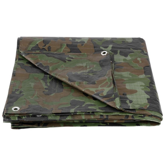 Tarpaulin camouflage 80g/m2 03x04m Strend Pro, camouflage Tarpaulin camouflage 80g/m2 03x04m Strend Pro, camouflage