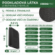 Textile Garden B1303 3,2x5 m, fliis, 50 g/m, must