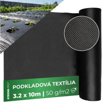 Текстиль Garden B1303 3,2х10 м, флизелин, 50 г/м, черный Текстиль Garden B1303 3,2х10 м, флизелин, 50 г/м, черный