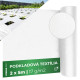 Nonwoven fabric 2,0x05m 17g/m2, white. Nonwoven fabric 2,0x05m 17g/m2, white.